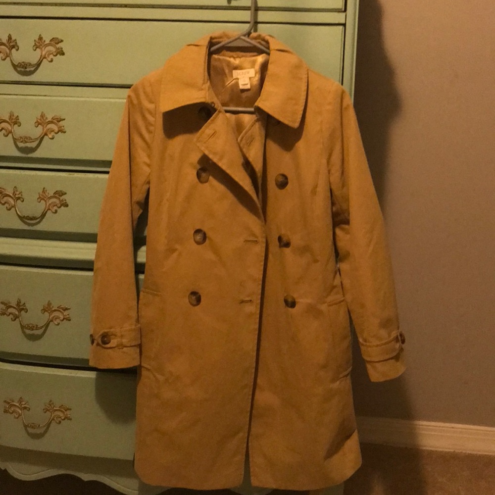 JCrew 2 P trench coat